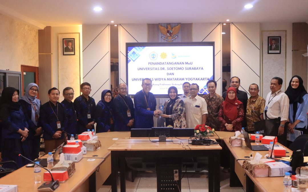 Universitas Widya Mataram Lakukan Studi Banding ke Universitas Dr. Soetomo